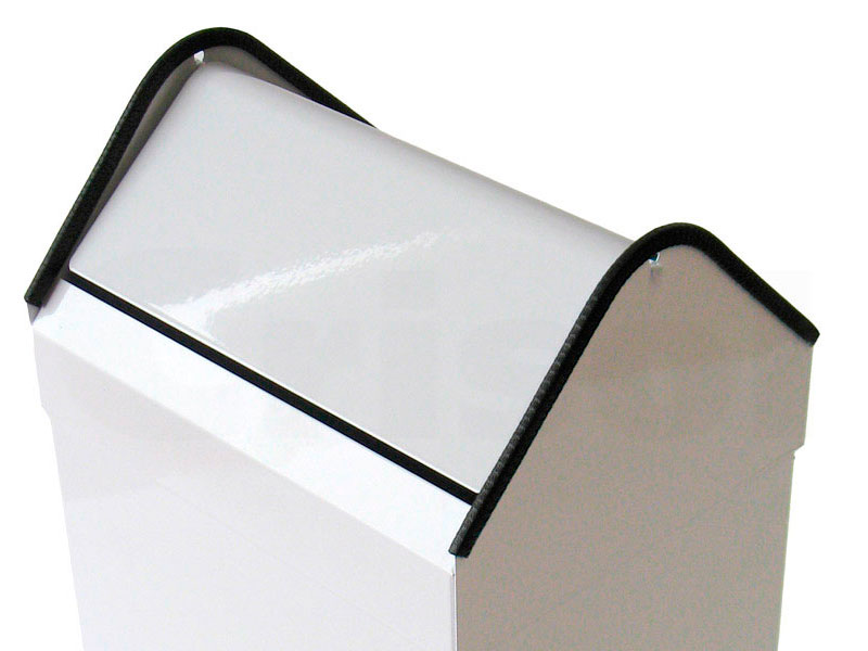 Papelera cabezal basculante