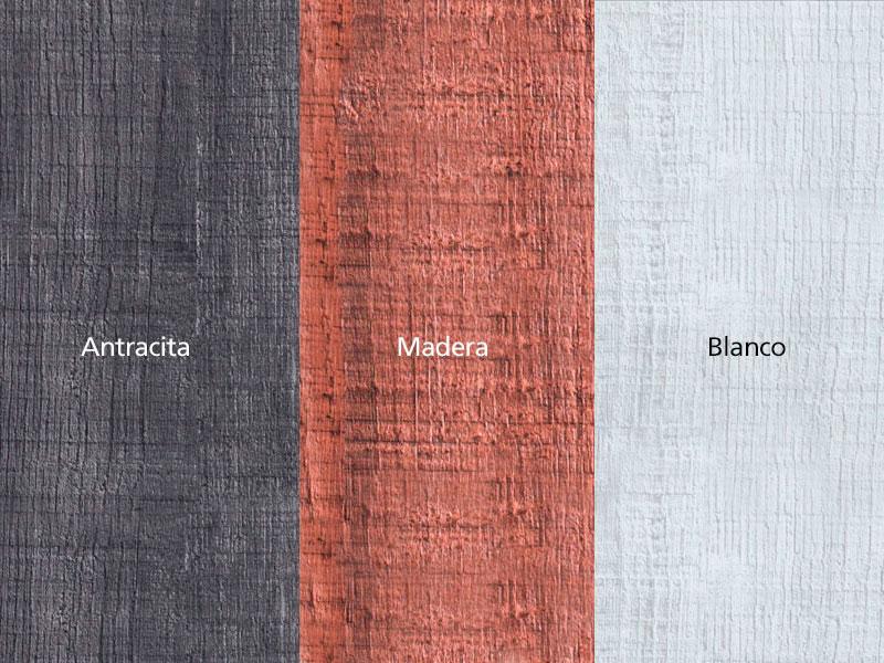 Tablero Estratificado Palissandre Blanco/Madera/Antracita