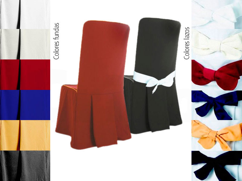 Fundas y lazos para silla Kurt