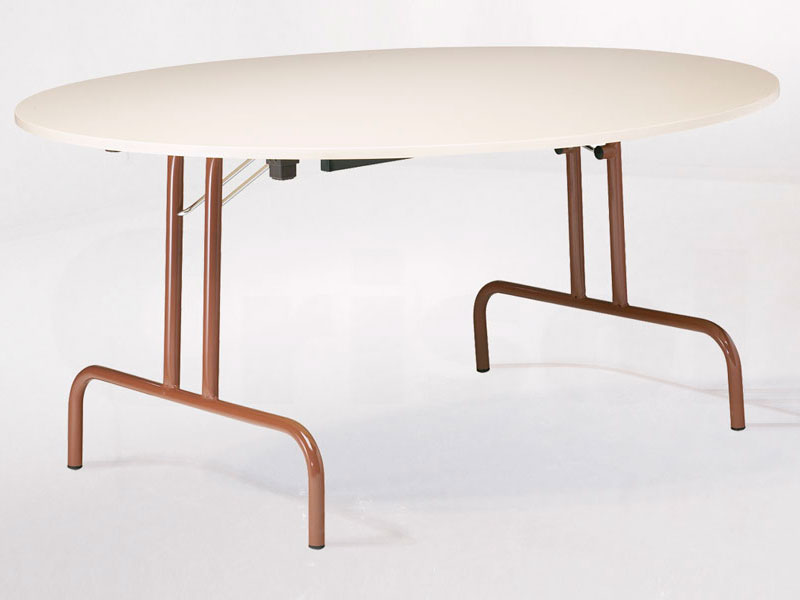 Mesa plegable redonda