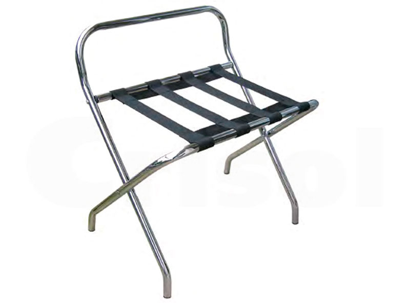 Portamaletas Metal con respaldo