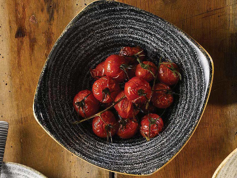 Studio Prints Homespun Charcoal Black