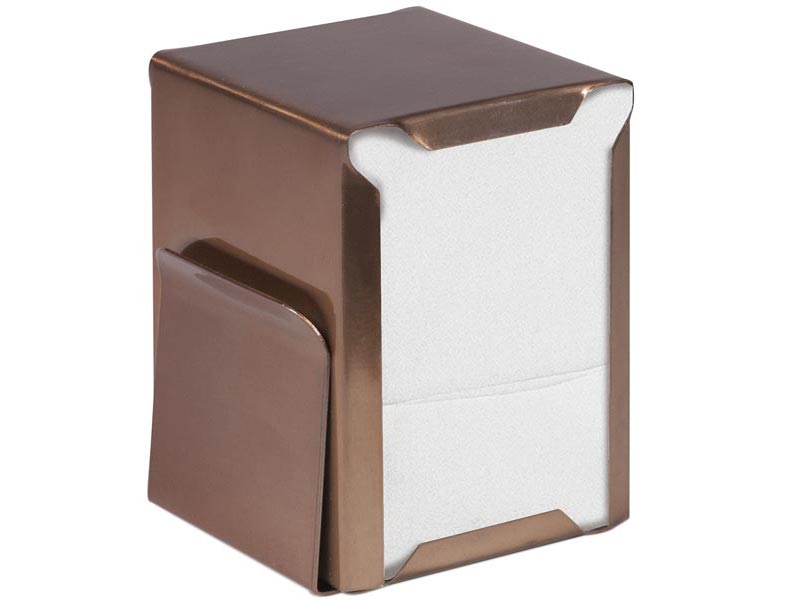 Servilletero portacartas Miniservis Cobre