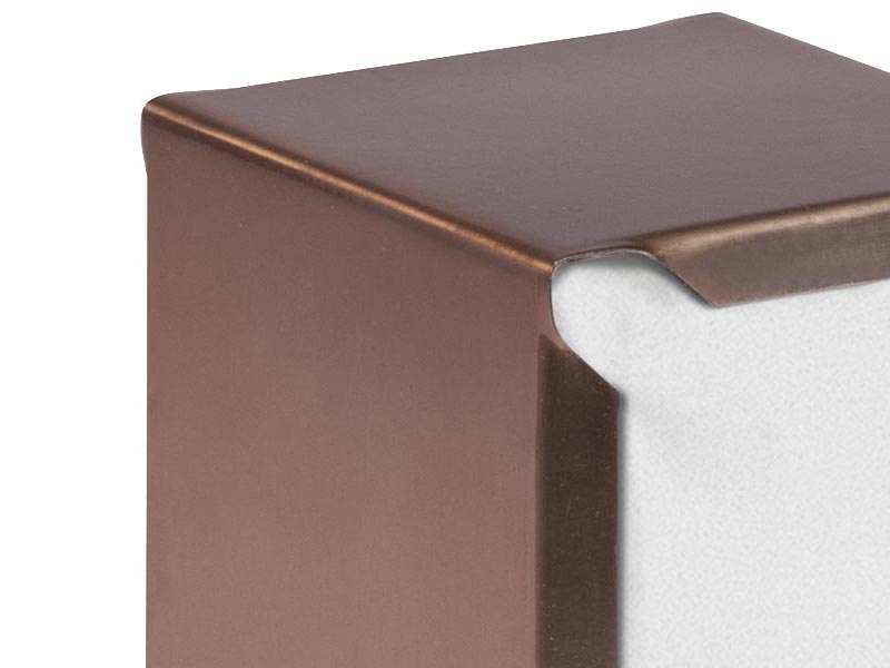 Servilletero portacartas miniservis cobre