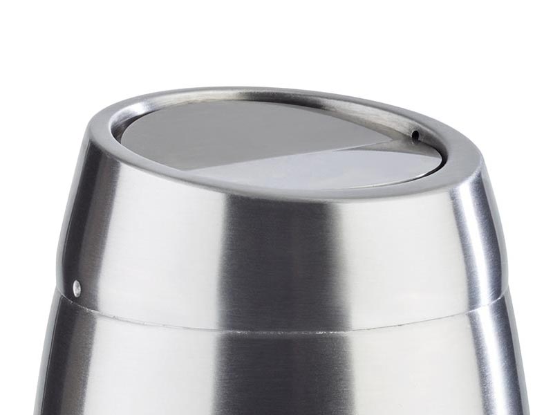 Papelera sobremesa inox