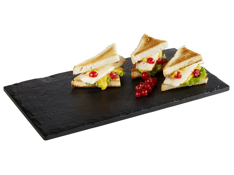 Bandeja melamina pizarra rectangular