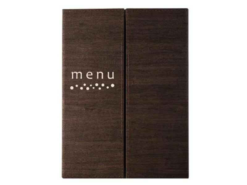 Portacartas símil piel LEO A4