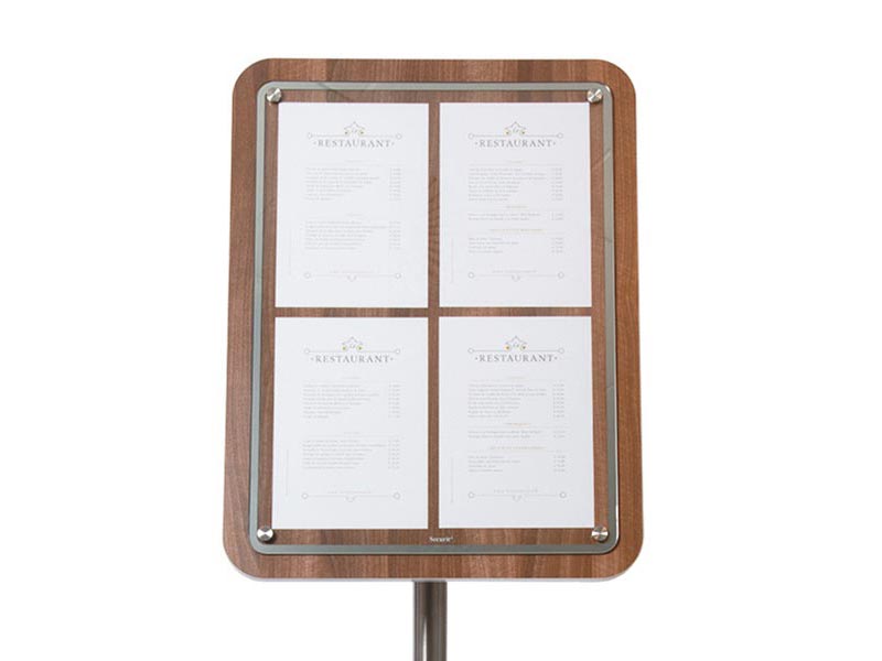 Cubremenús GLASS STAR 4 x A4 