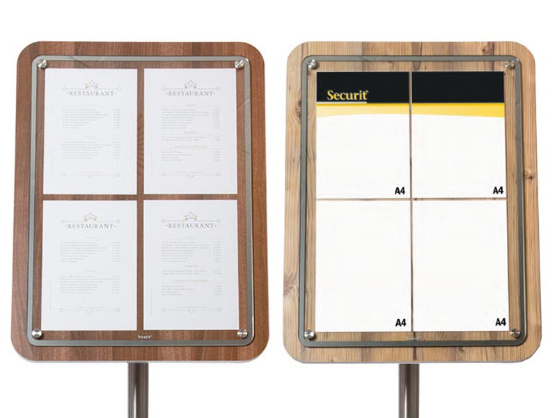 Cubremenús GLASS STAR 4 x A4 