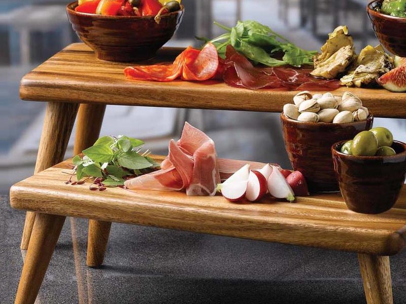 Minitaburete rectangular