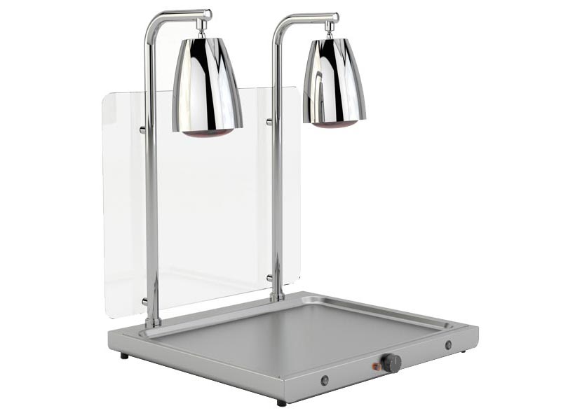 Infrarrojos HELIOS doble fijo + placa termógena