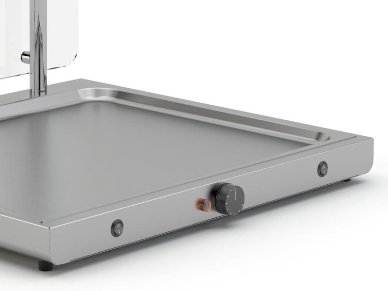 Lámpara infrarrojos HELIOS doble flexible + placa termógena