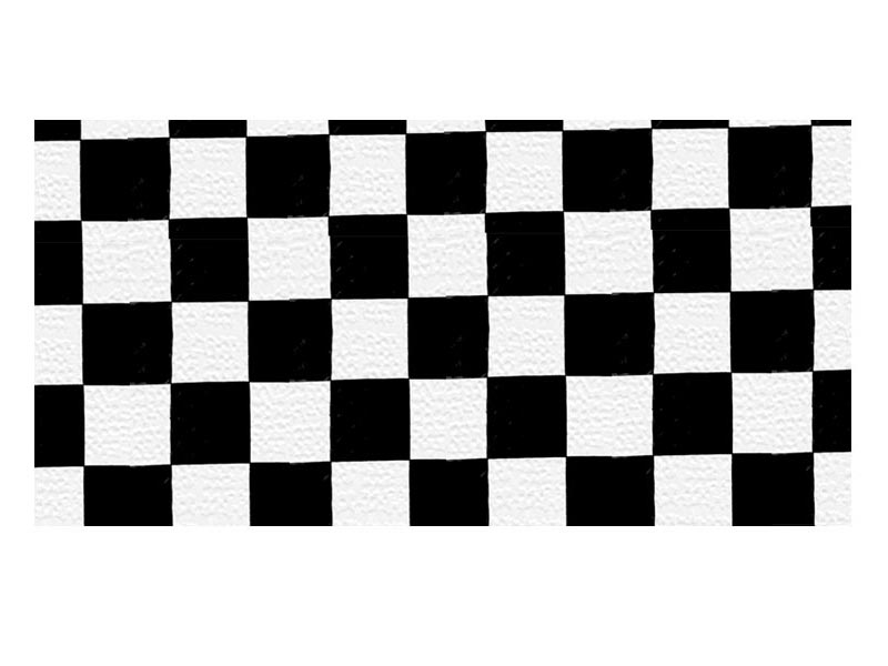 Mantel gofrado cuadros plegado en M