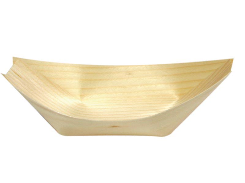 Cuenco barco madera Ecoline