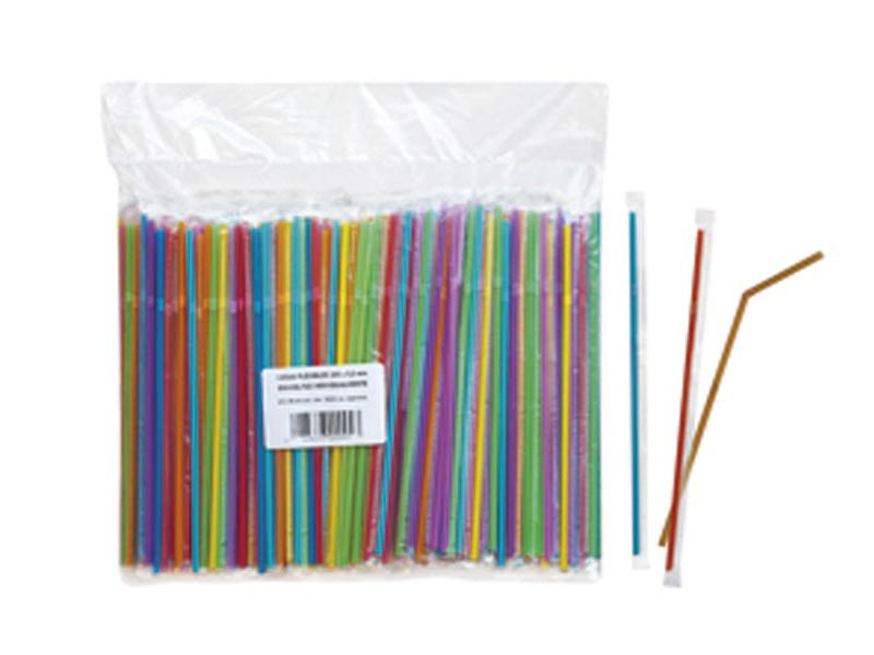 Caas flexibles envueltas plstico