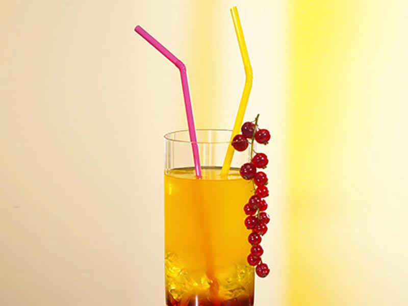 Cañas flexibles colores