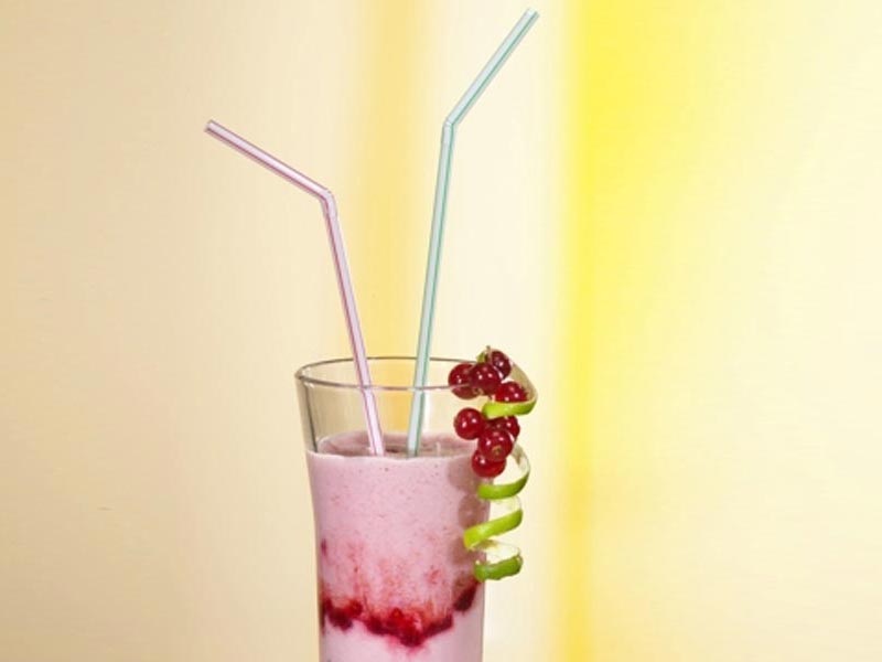 Cañas flexibles stripes