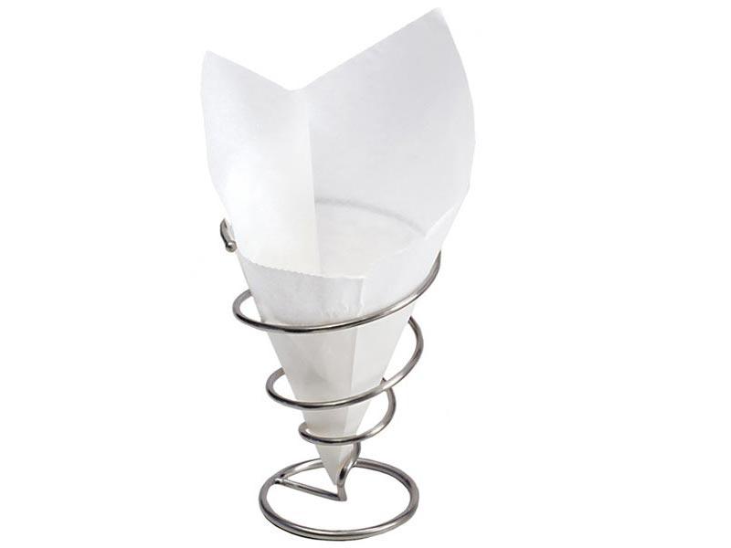 Papel antigrasas doble apertura blanco/marr&oacute;n