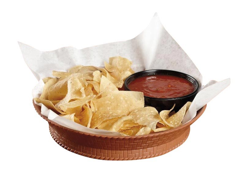 Papel antigrasas tissue liner blanco/marrón