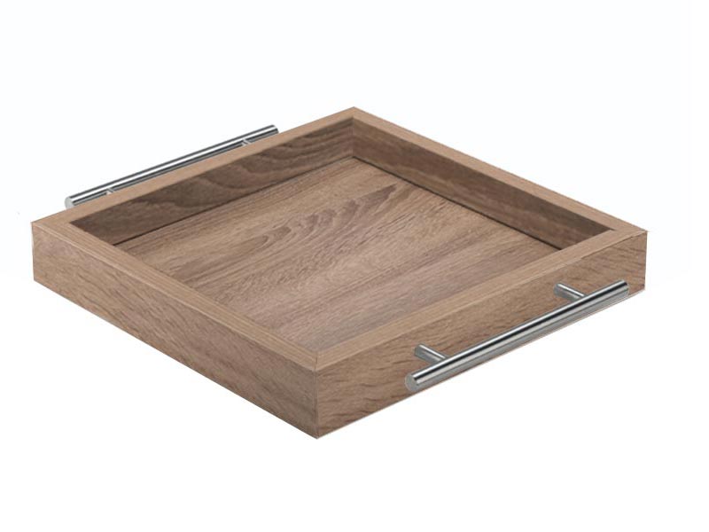 Bandejas asas metálicas