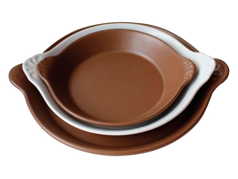 PLATO HUEVOS REFRACTARIO FUEGO