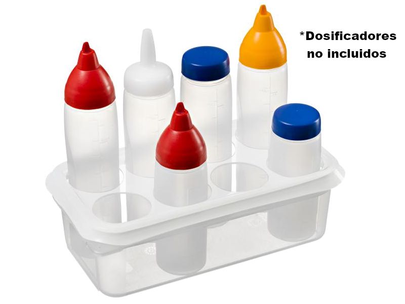 Organizador 8 dosificadores GN 1/3