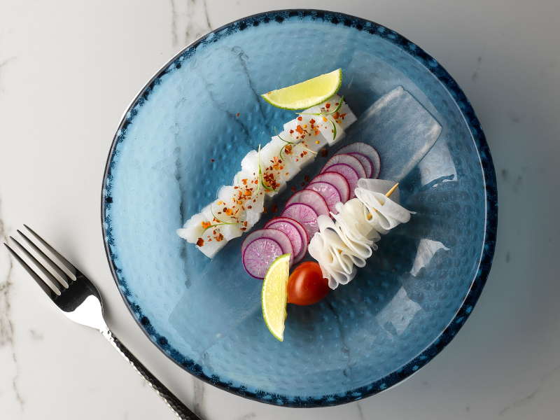 Isla Ocean Blue glass