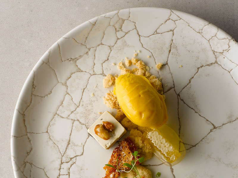 Studio Prints Kintsugi Agate Grey