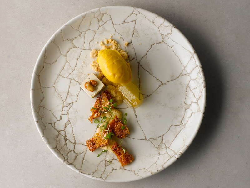 Studio Prints Kintsugi Agate Grey