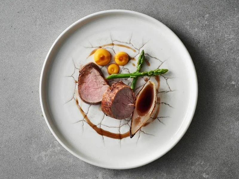 Studio Prints Kintsugi Agate Grey