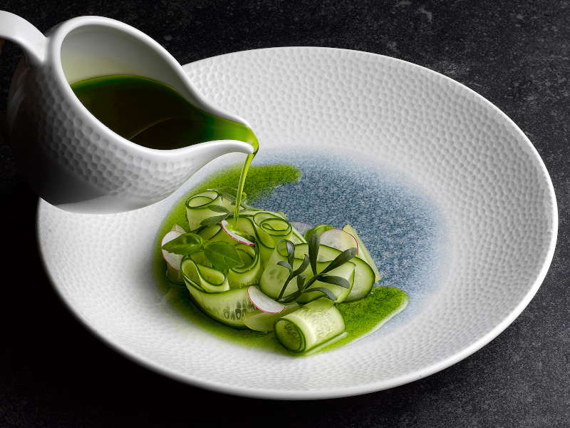 Isla Raku Topaz Blue