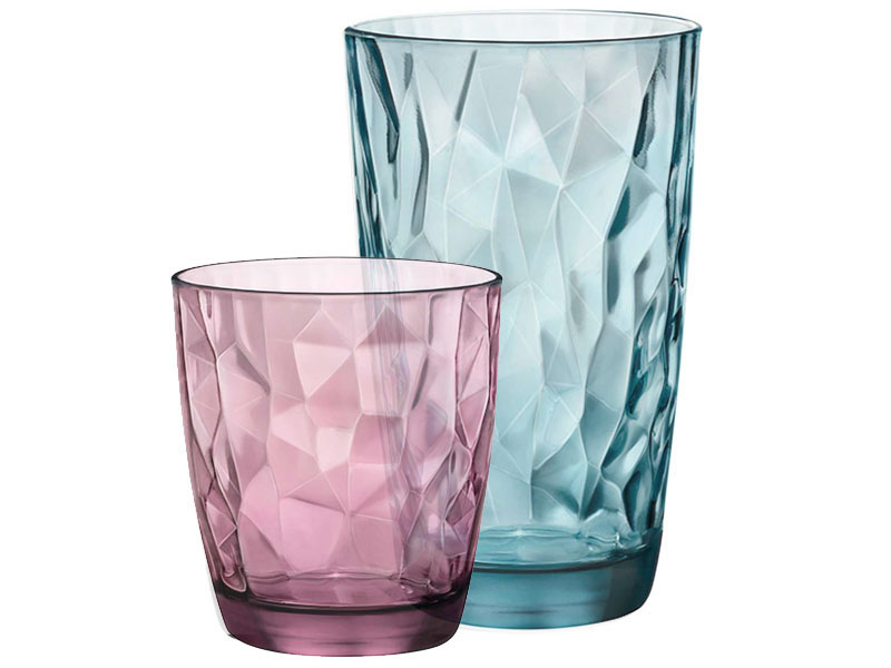 Vasos de vidrio de Colores encuentralos en TIENDA CRISTAR