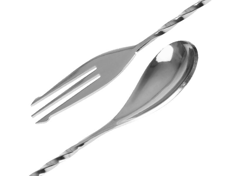 CUCHARILLA CÓCTEL ESPIRAL TRIDENTE