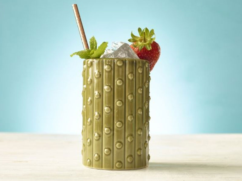 Mug cóctel Tiki cactus