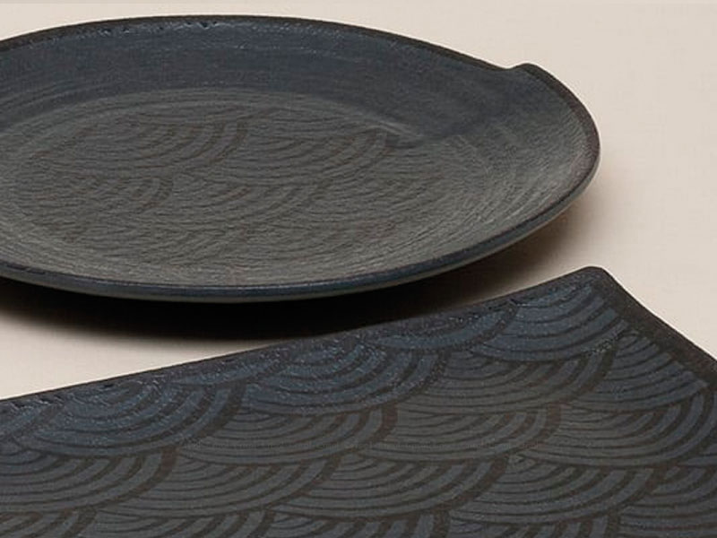 Vajilla melamina Dark Wave