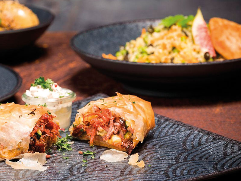 Vajilla melamina Dark Wave