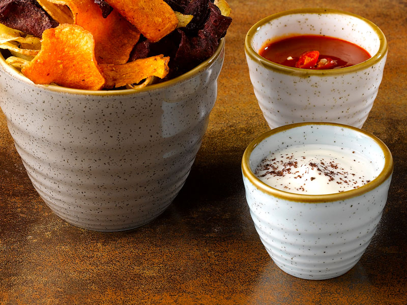 Mini bol Ripple Stonecast 