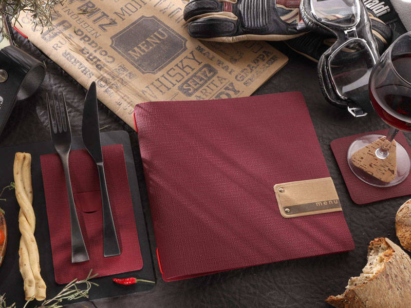 Portacartas Línea Juta Quadrato