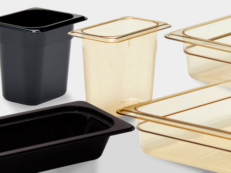 Cubetas GN alta temperatura