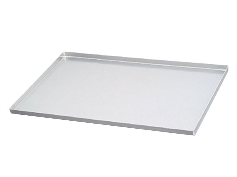 Placa pastelera de aluminio pavonada c/rectos