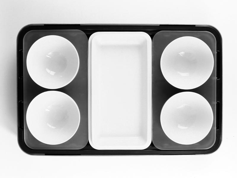 Bandejas porcelánicas Evento