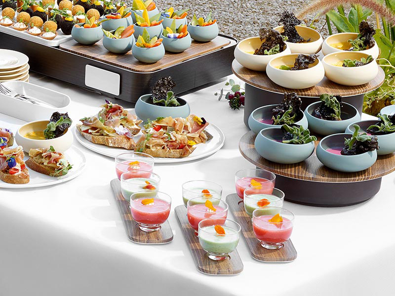 Bandejas melamina Evento