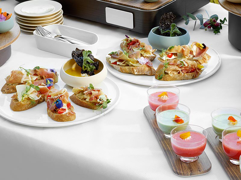 Fuente redonda Evento