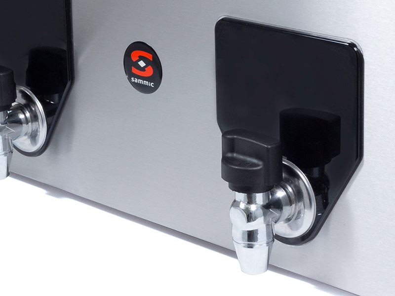 Freidora doble cuba fija