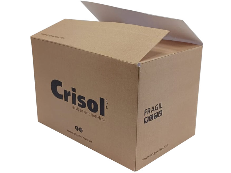Cajas Crisol marrones