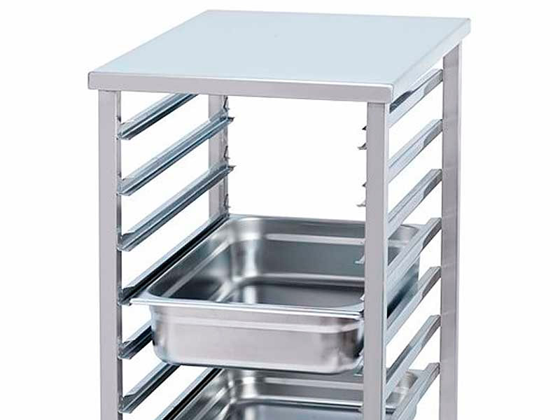 Carro transporte bandejas GN