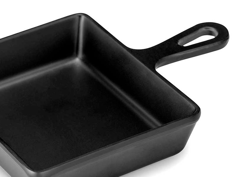 Mini sartén cuadrada