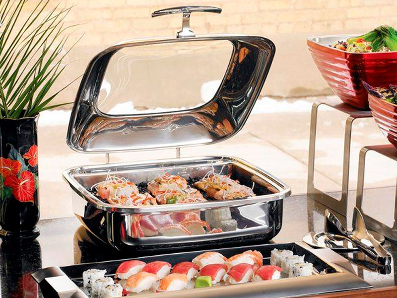 Chafing dish sobremesa