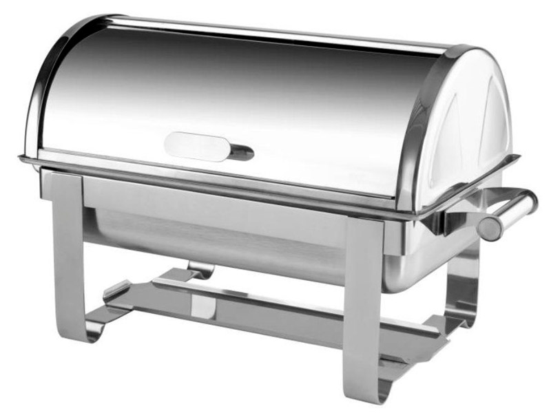Chafing dish roll top