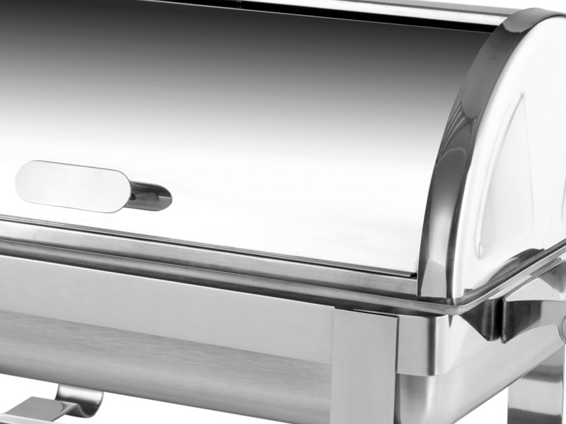 Chafing dish roll top